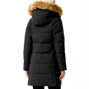 Canada Goose Mid-Length Parka with fur hood. Like New!